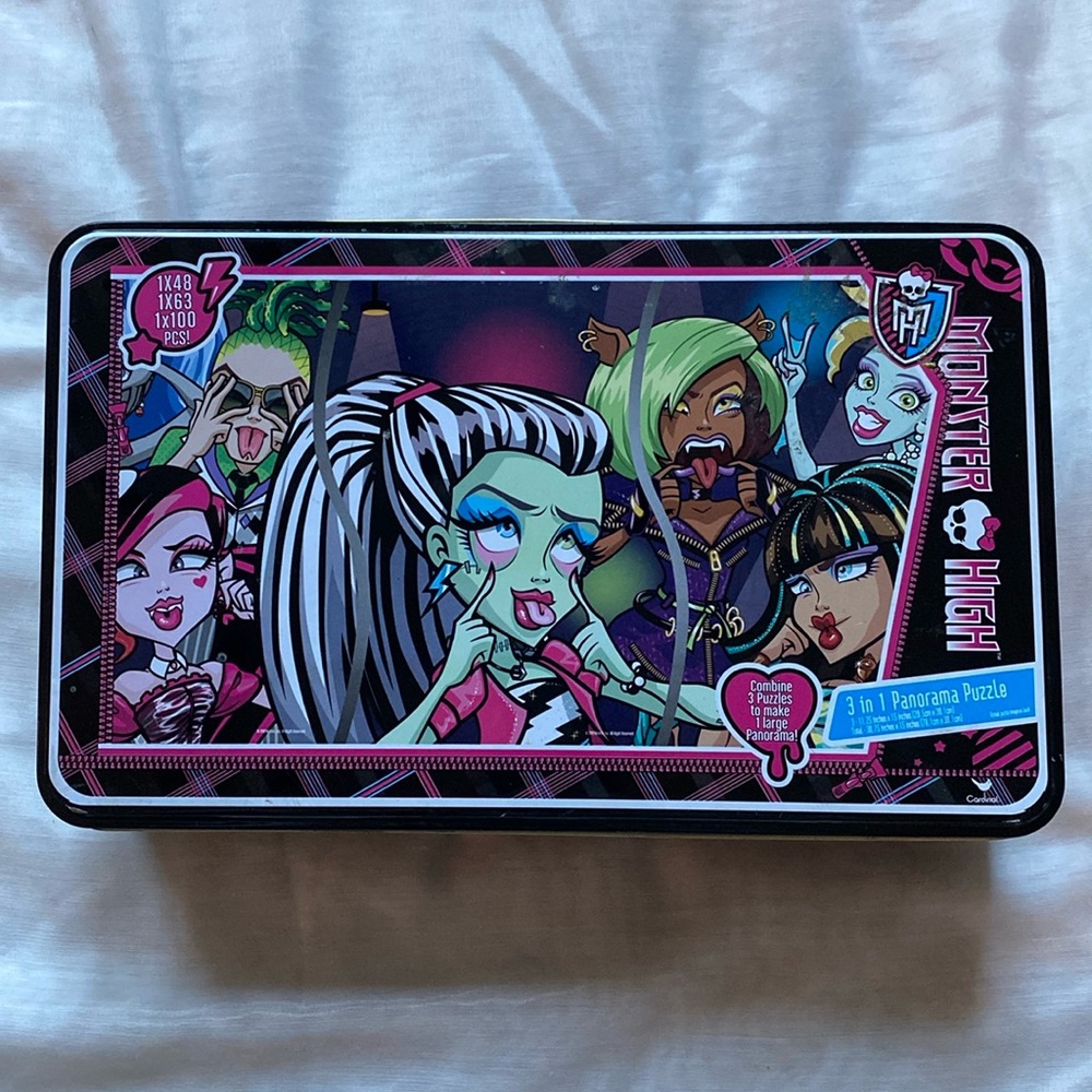 Monster High 3 in 1 Panorama Puzzle